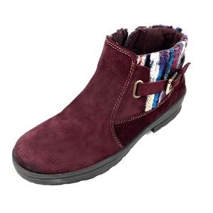 Earth Origins Woman Tate Water Repellent Merlot 7W